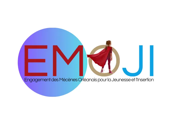 EMOJI logo – Engagement des Mécènes Orléanais pour la Jeunesse et l’Insertion